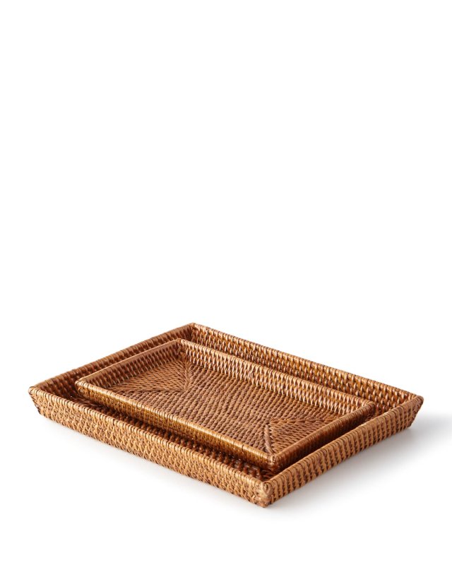Dalton Rattan Nested Trays